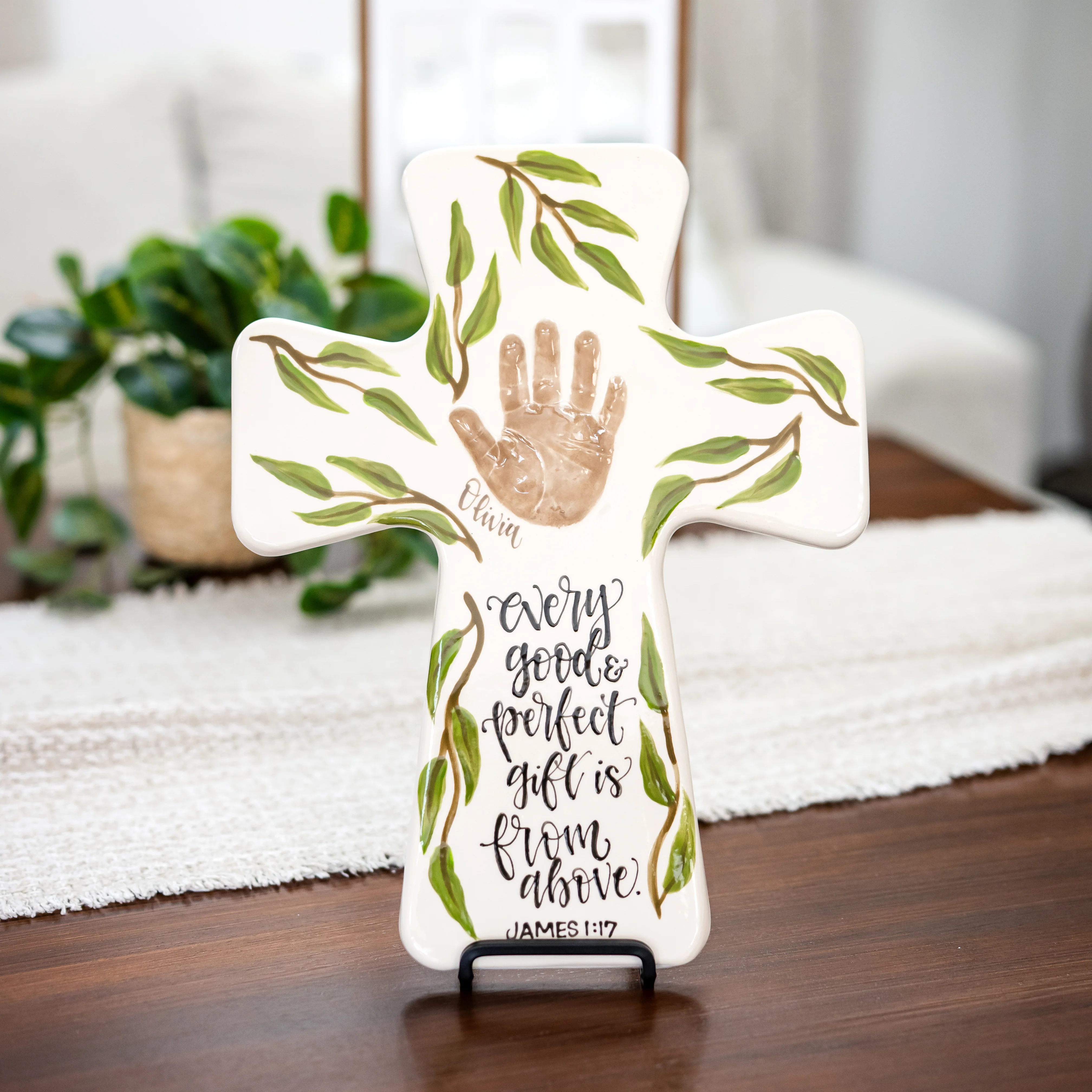 Laurels Clay Cross Plaque