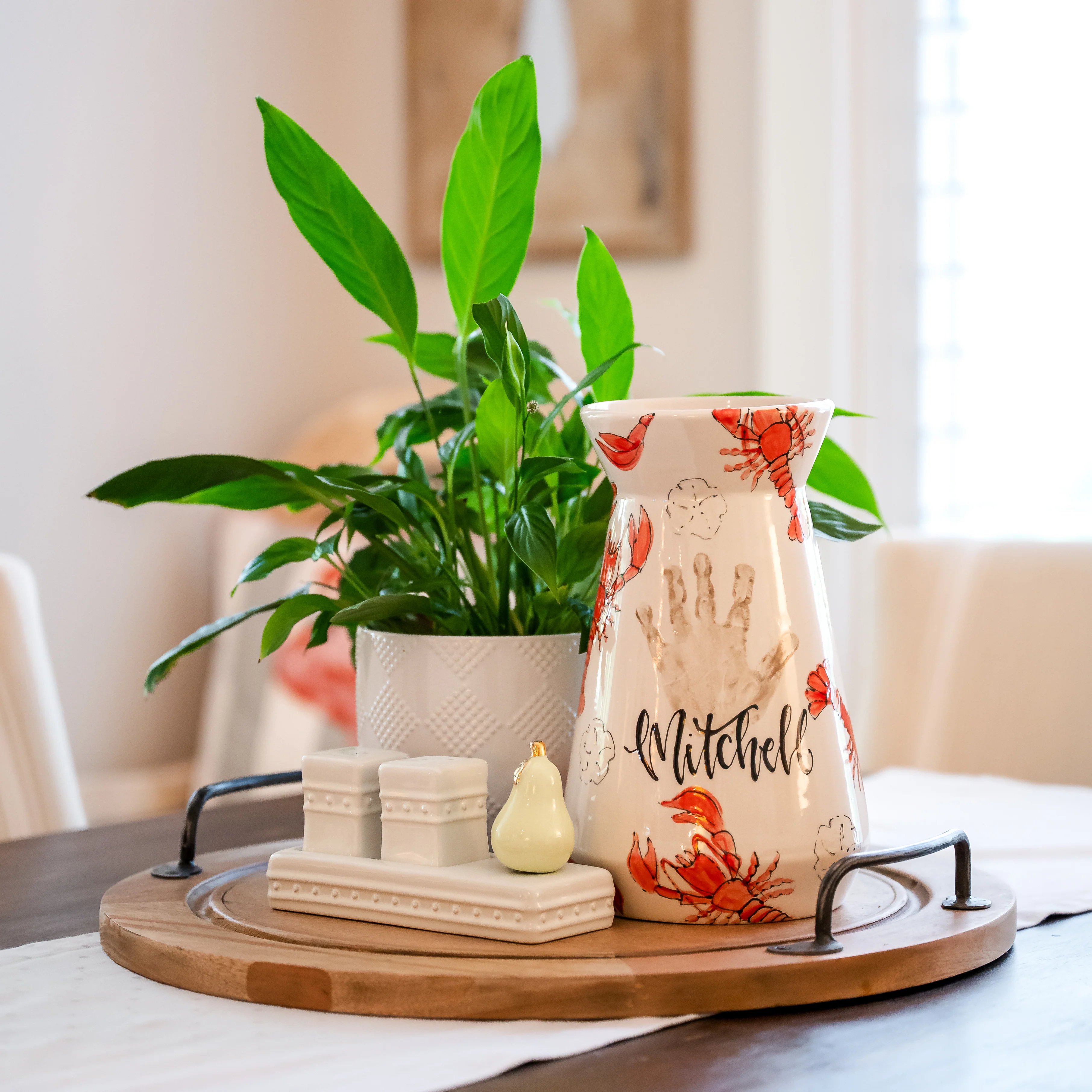 Lobsters Vase