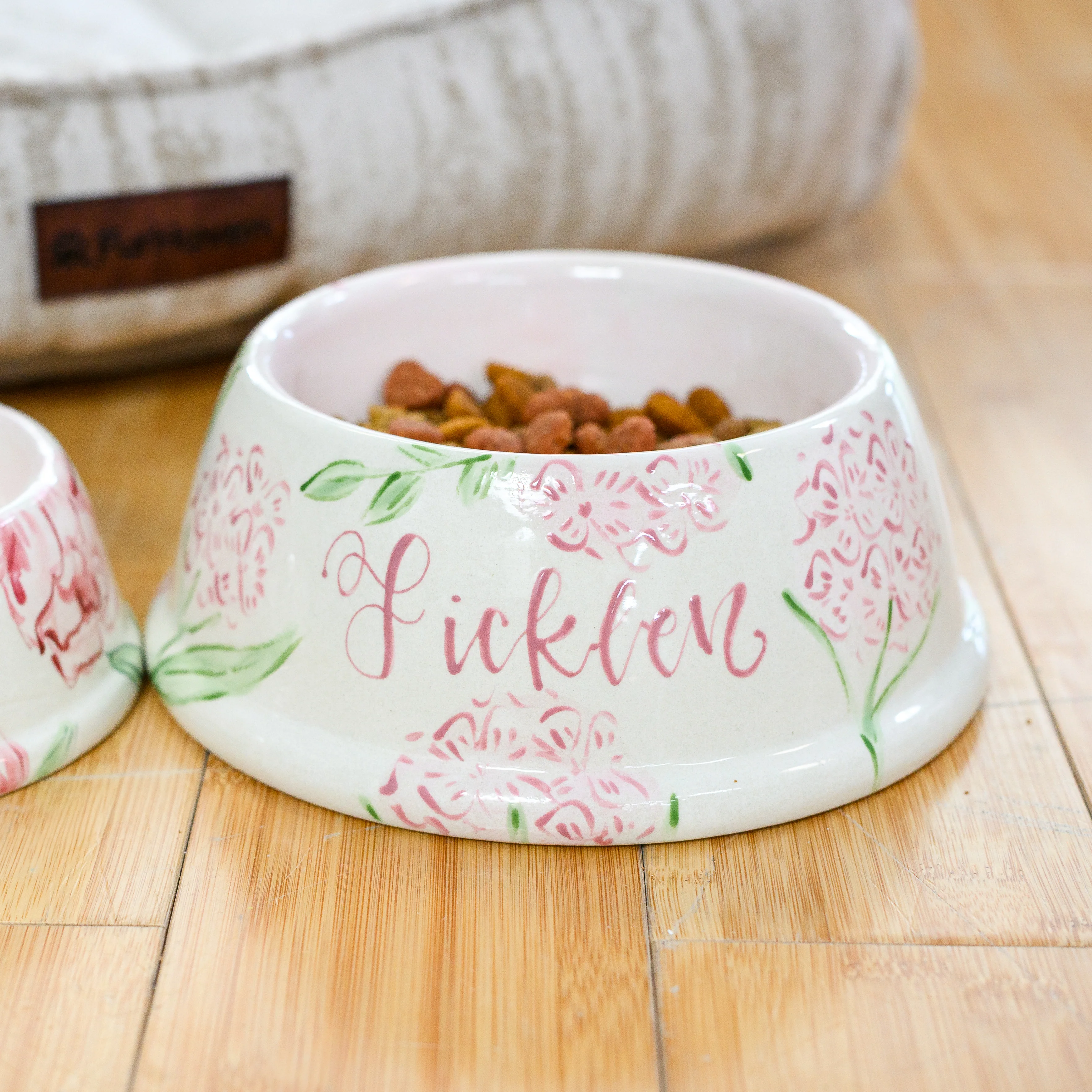 Sadie's Hydrangea Pet Bowl