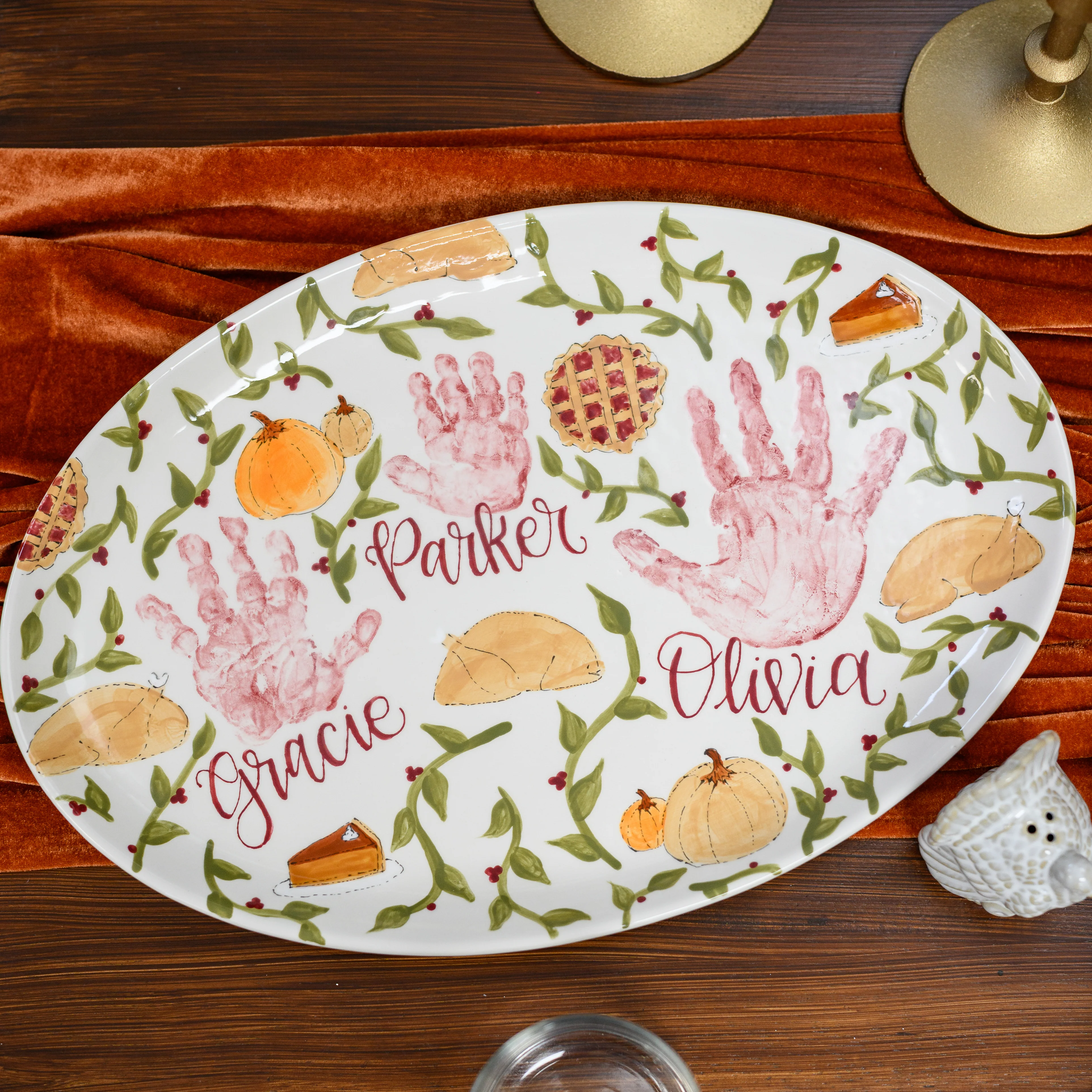 Give and Gather Wide Platter
