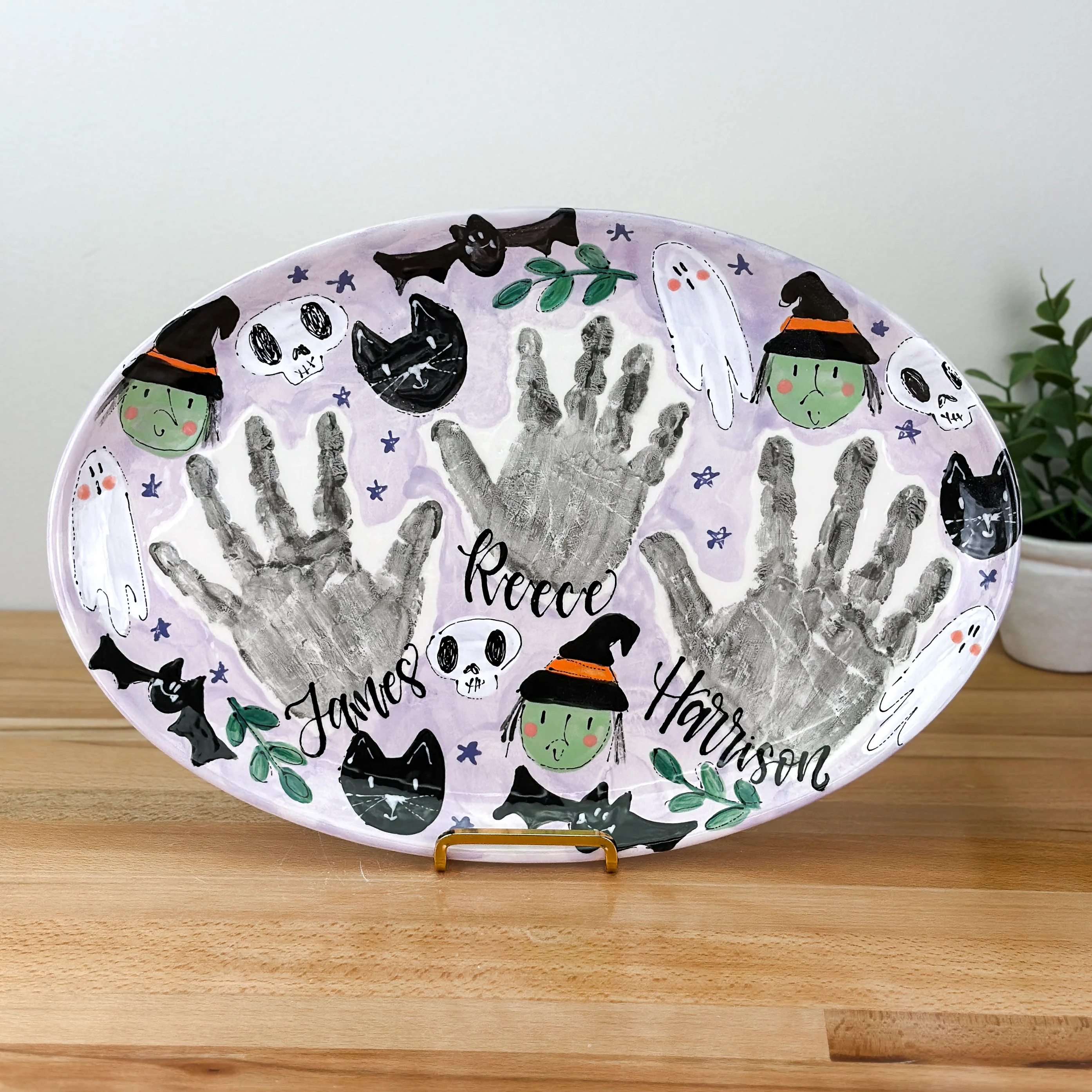 Spooky Chic Wide Platter
