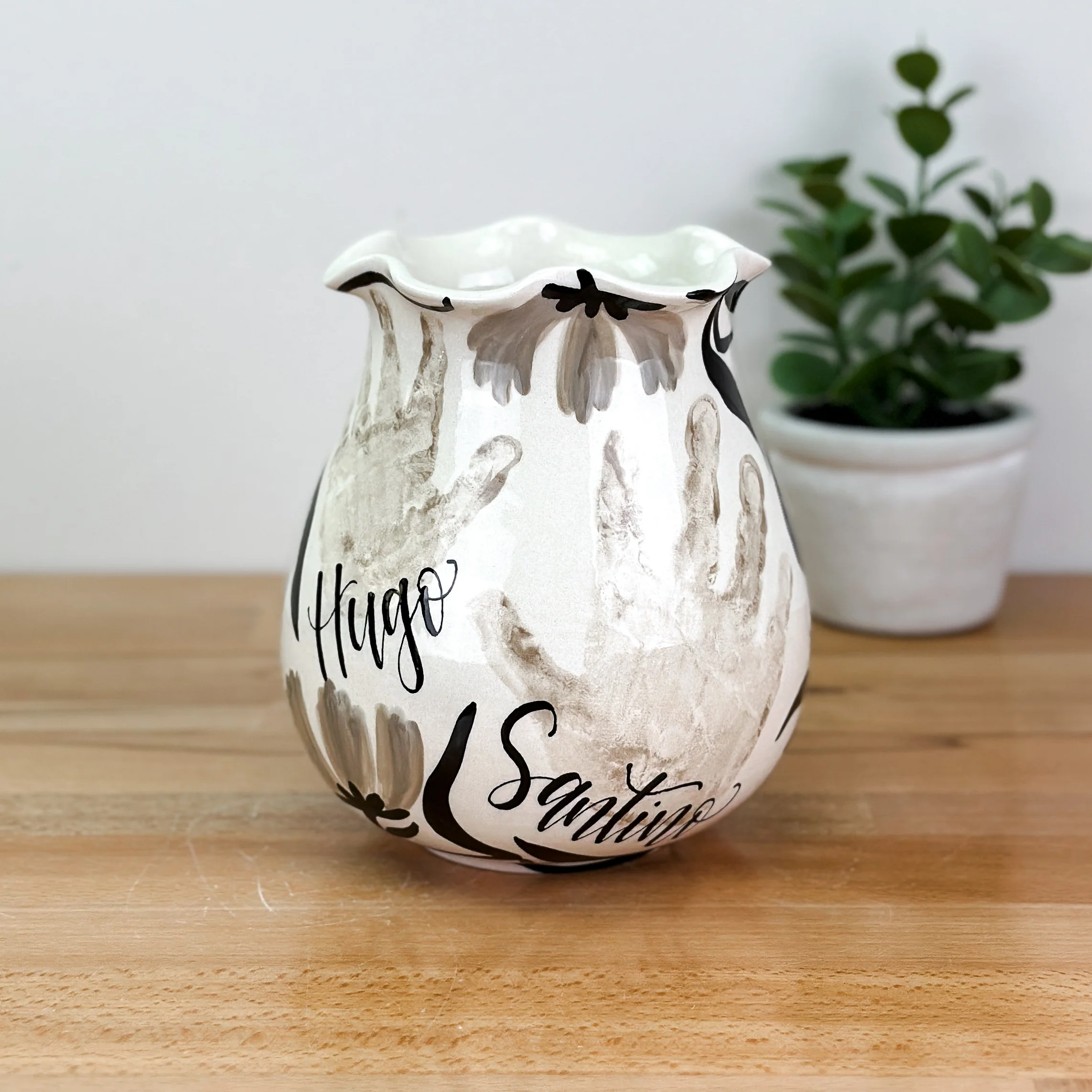 Art Deco Flowers Petite Vase