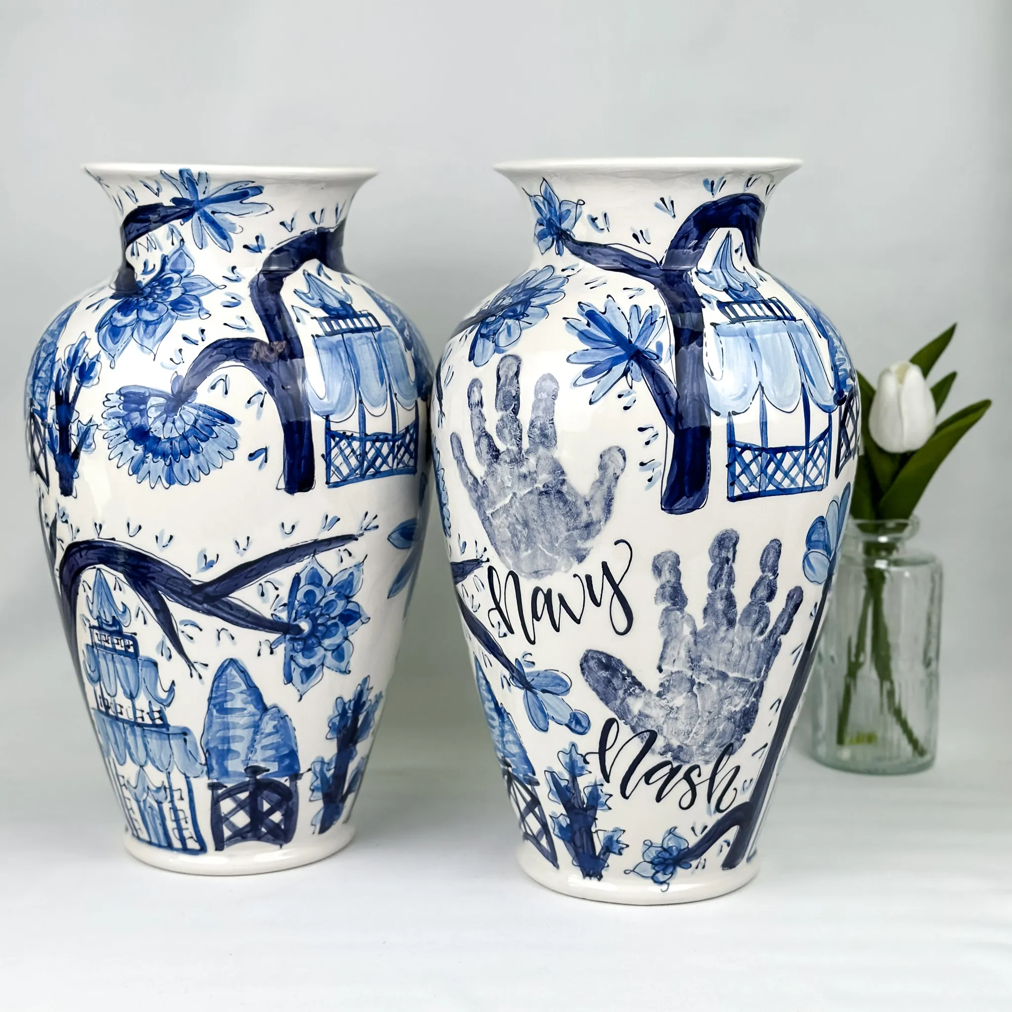 Classic Chinoiserie XL Vase