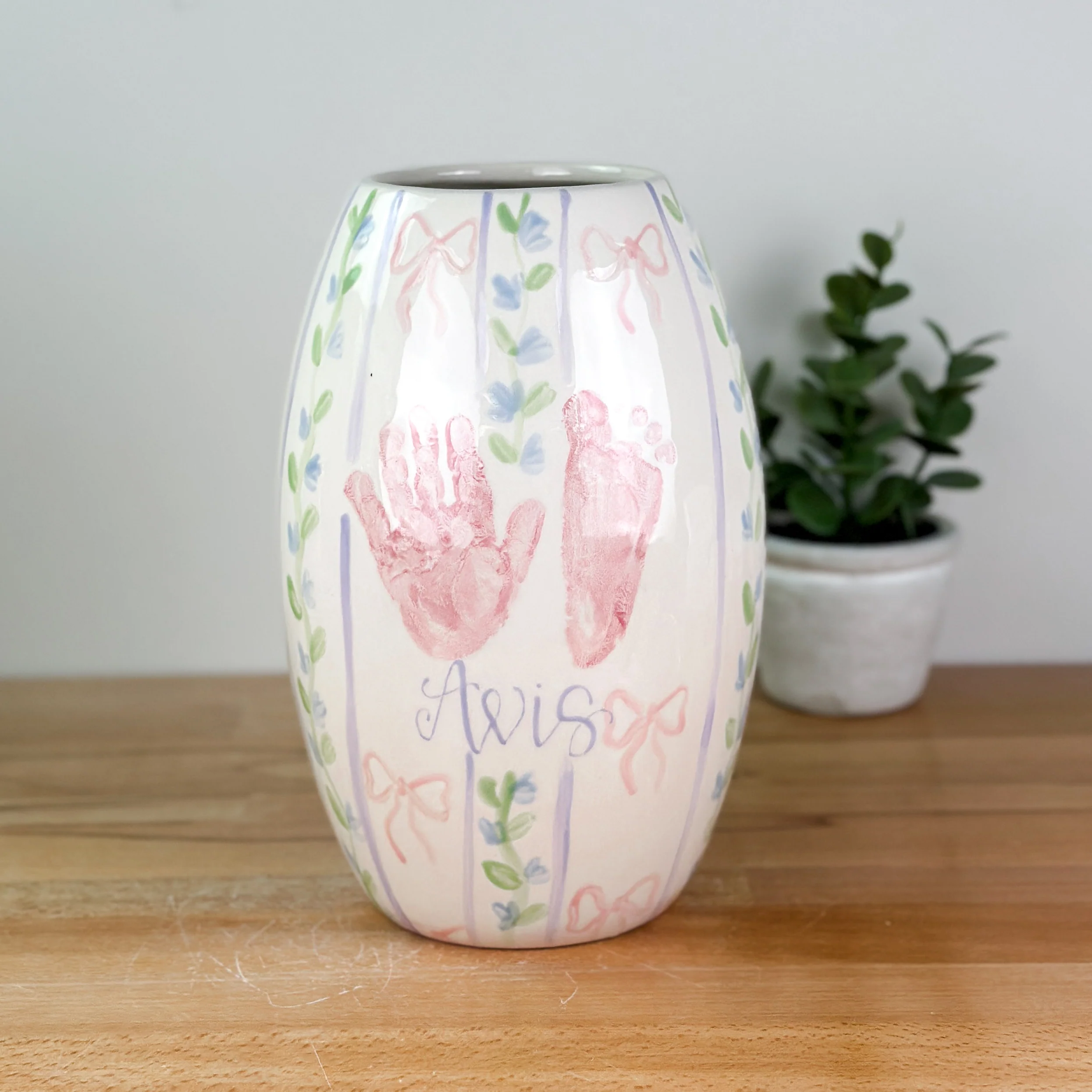 Bows and Blooms Vase