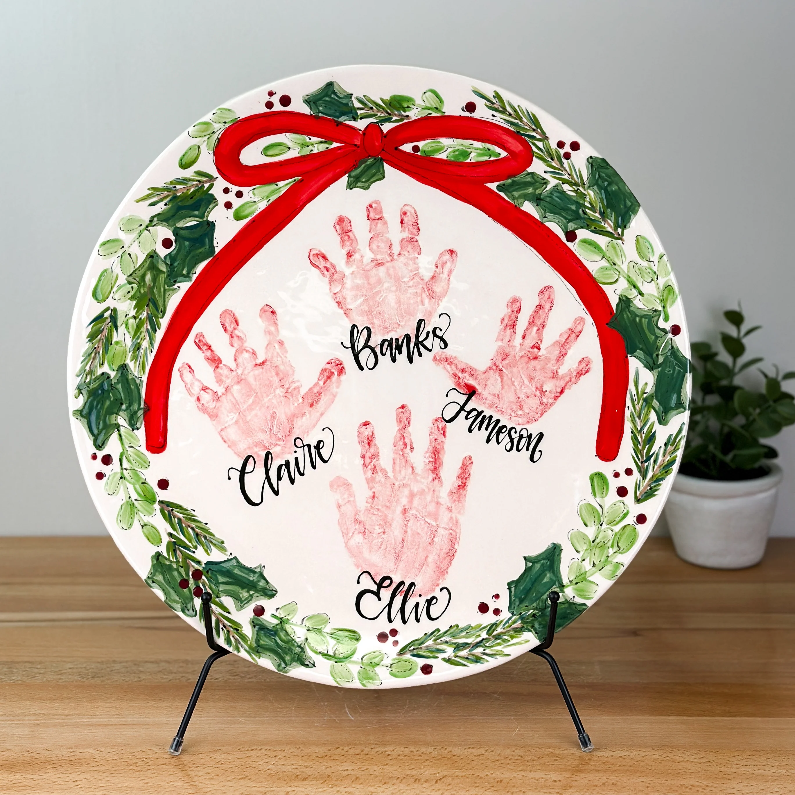 Christmas Wreath XL Platter