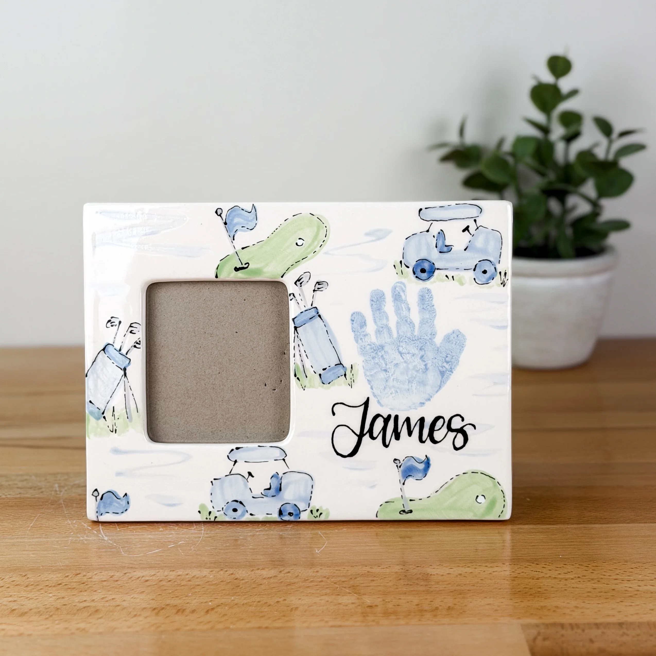 Gone Golfing Picture Frame