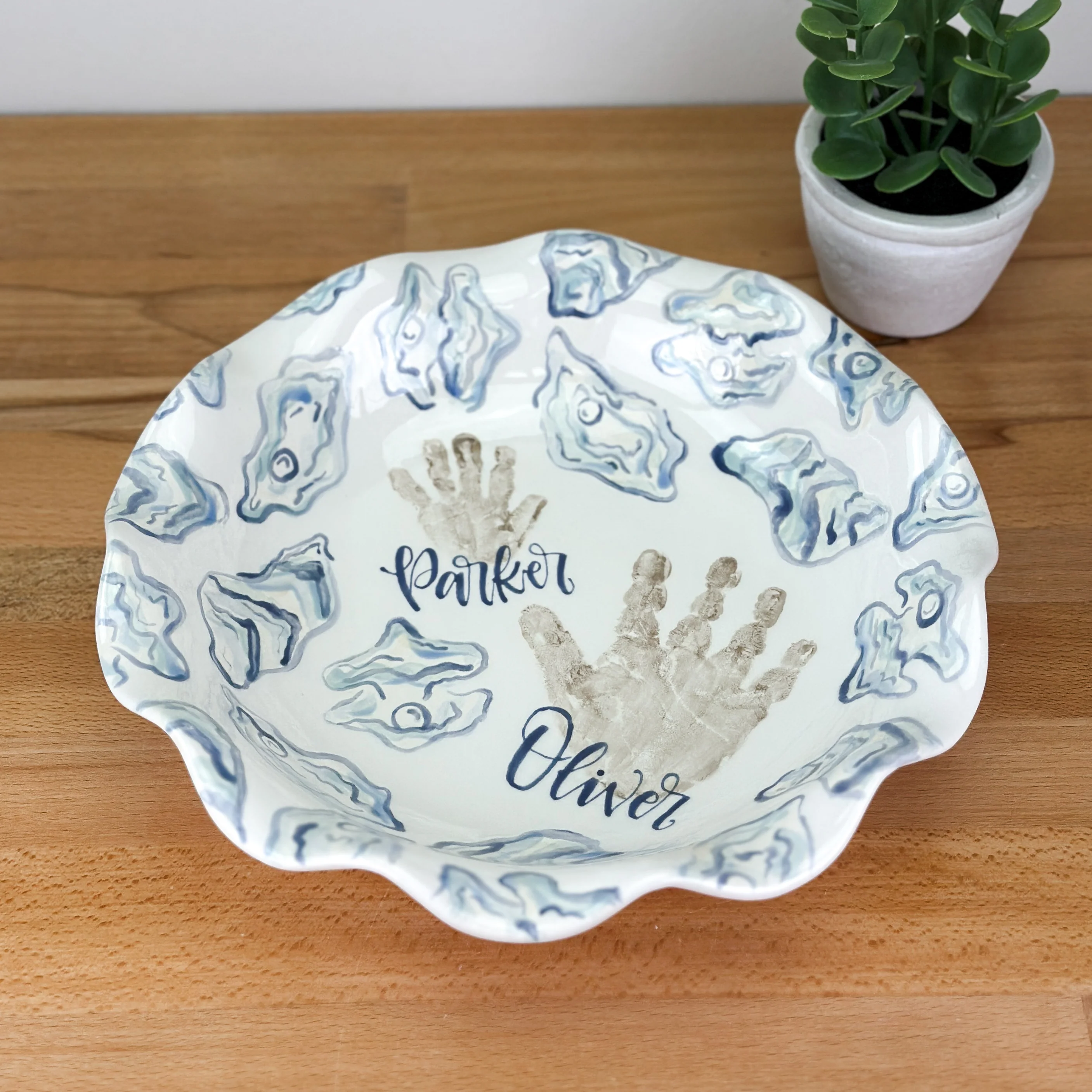 Oysters Serving Bowl