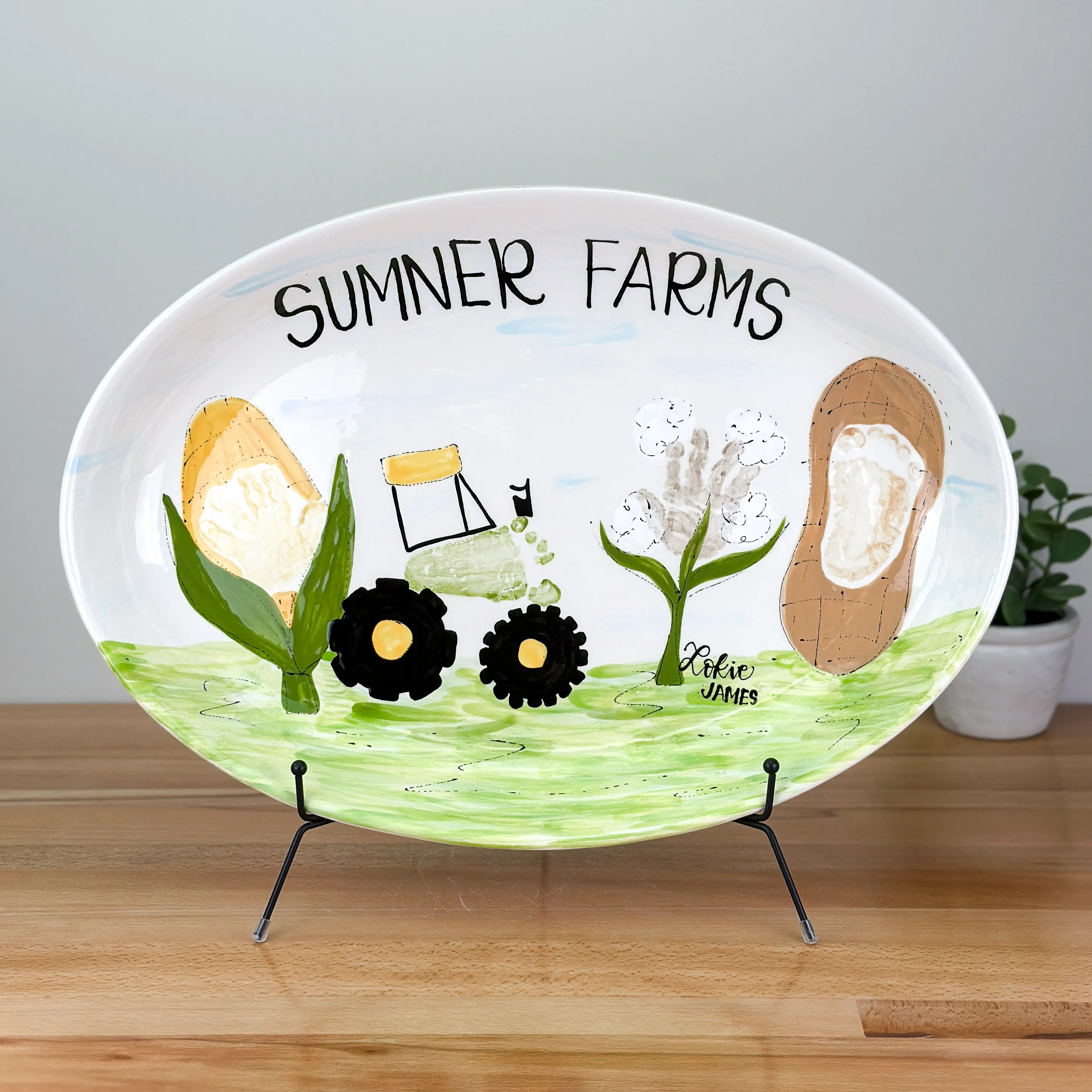 On The Farm XL Platter