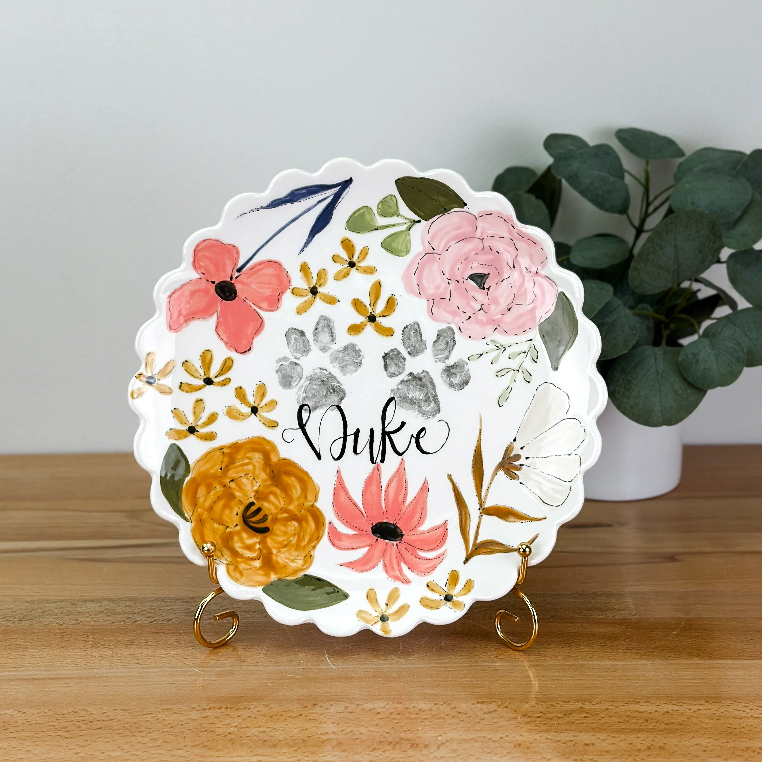 Boho Florals Petite Platter