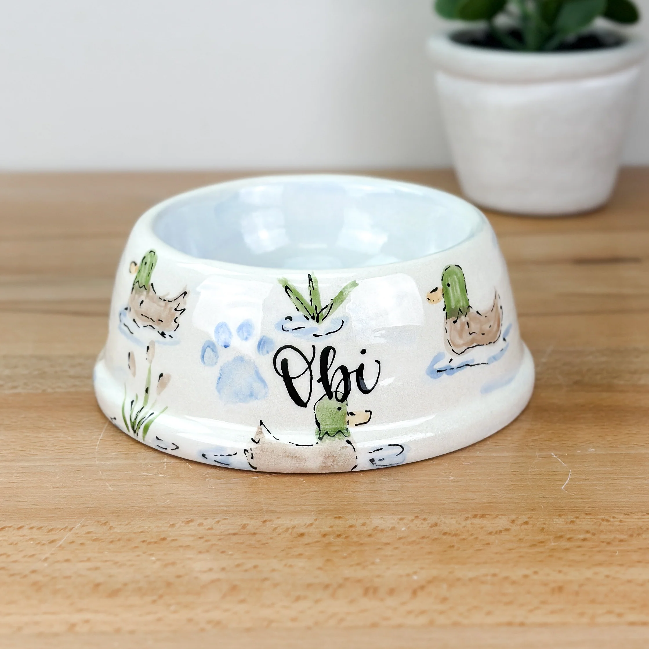 Grace's Ducks Pet Bowl