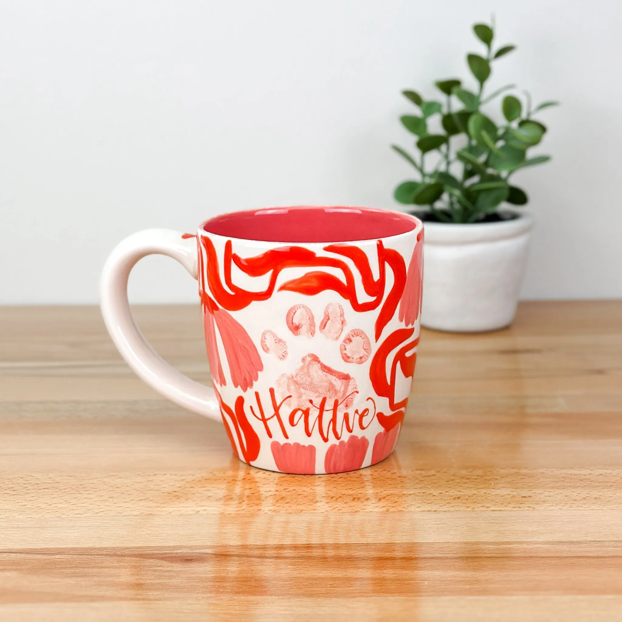 Art Deco Flowers Mug