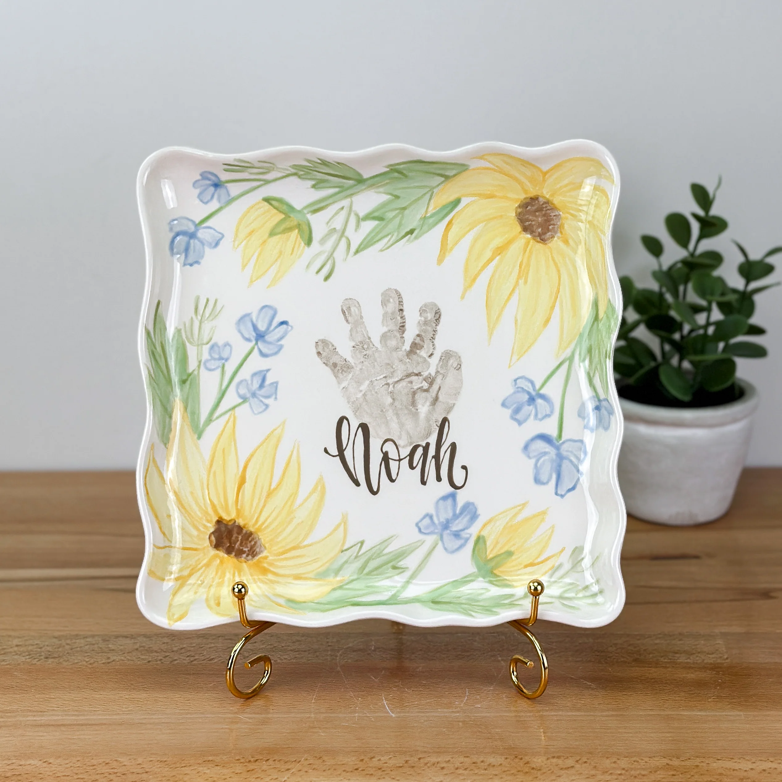 Nayeli's Sunflowers Petite Platter