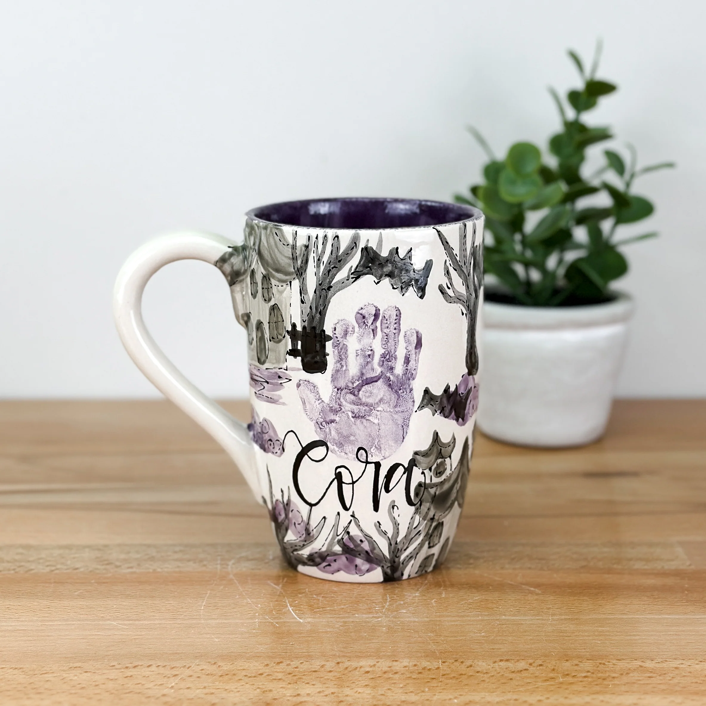 Spooky Chinoiserie Mug