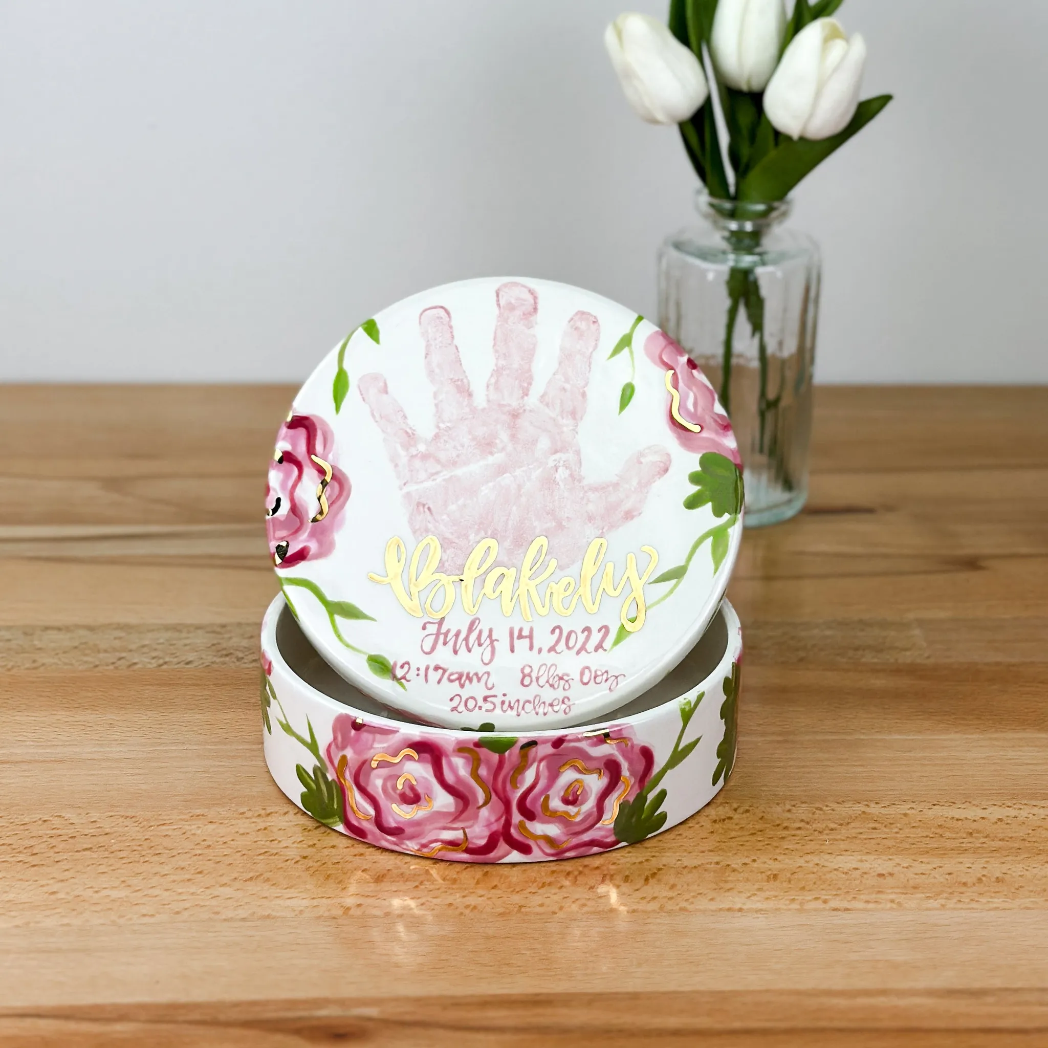 Elegant Flowers Box