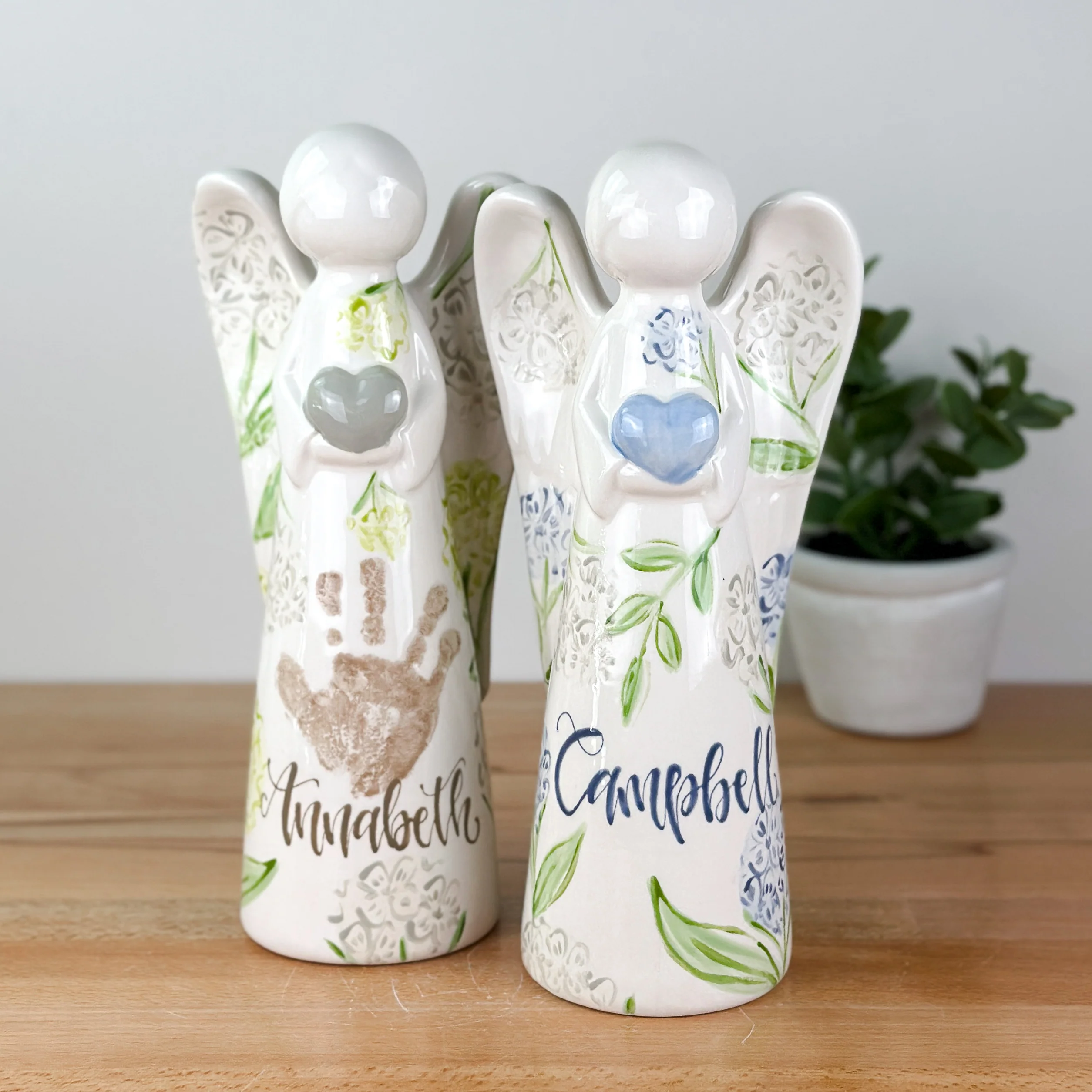 Sadie's Hydrangea Angel Figurine