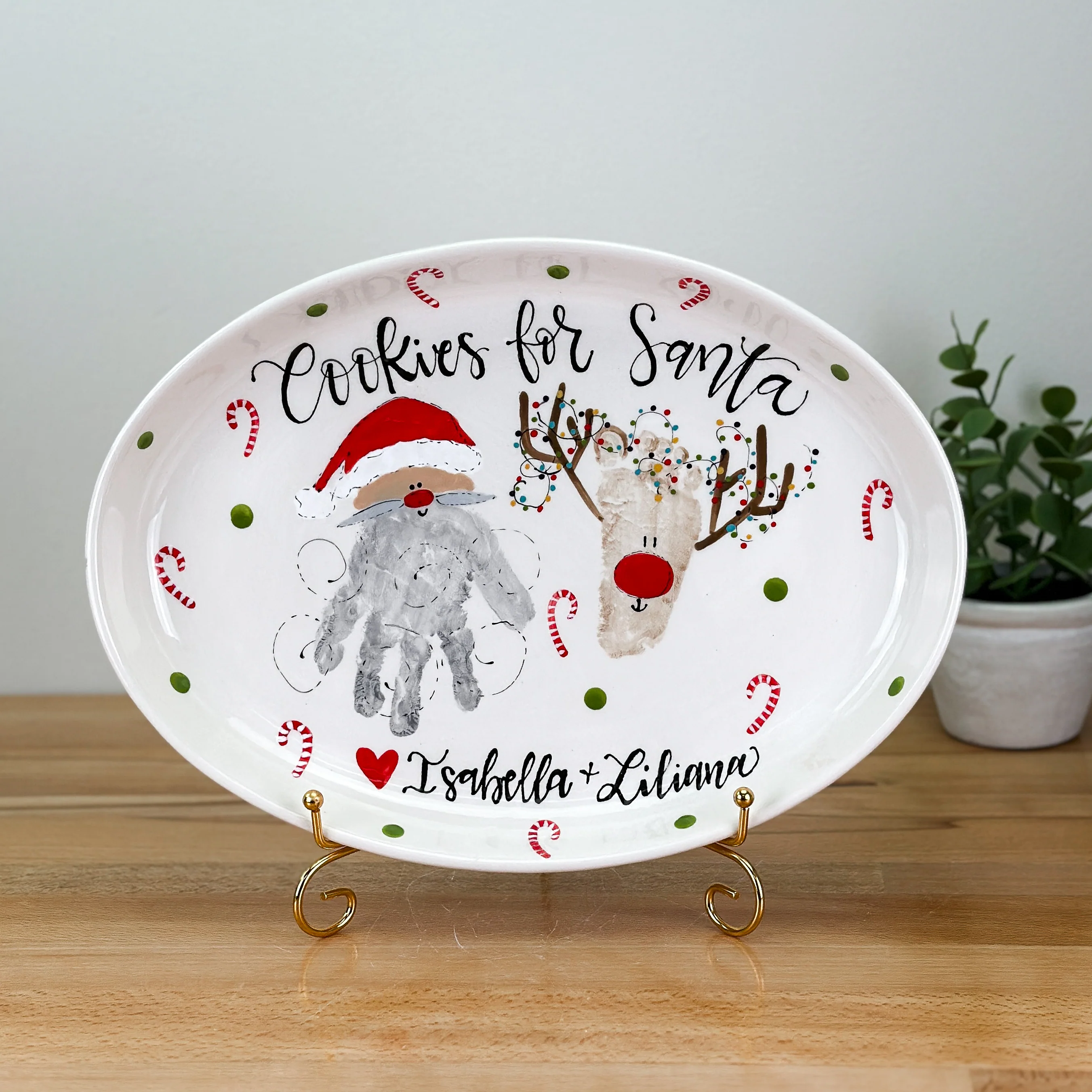 Christmas Buddies Petite Platter