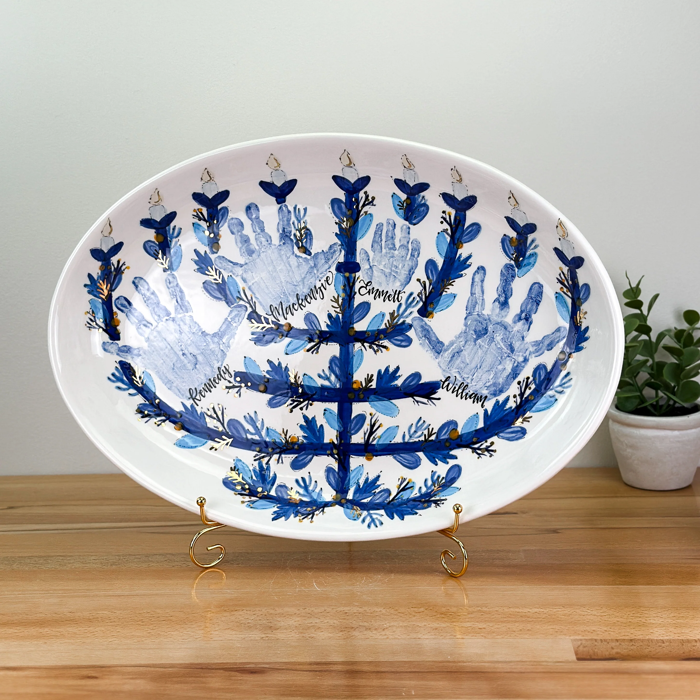 Menorah XL Platter