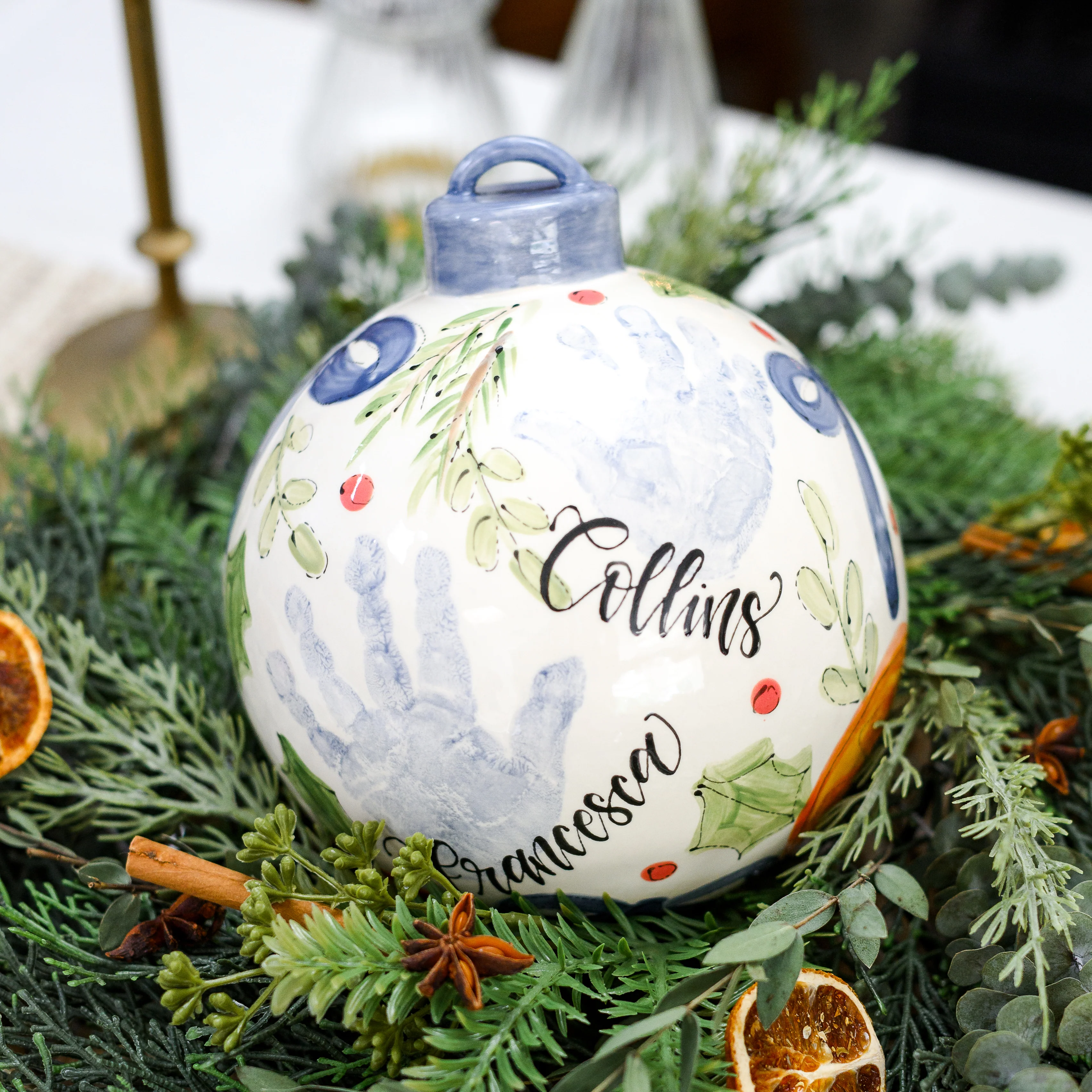 Citrus Garland XL Ornament