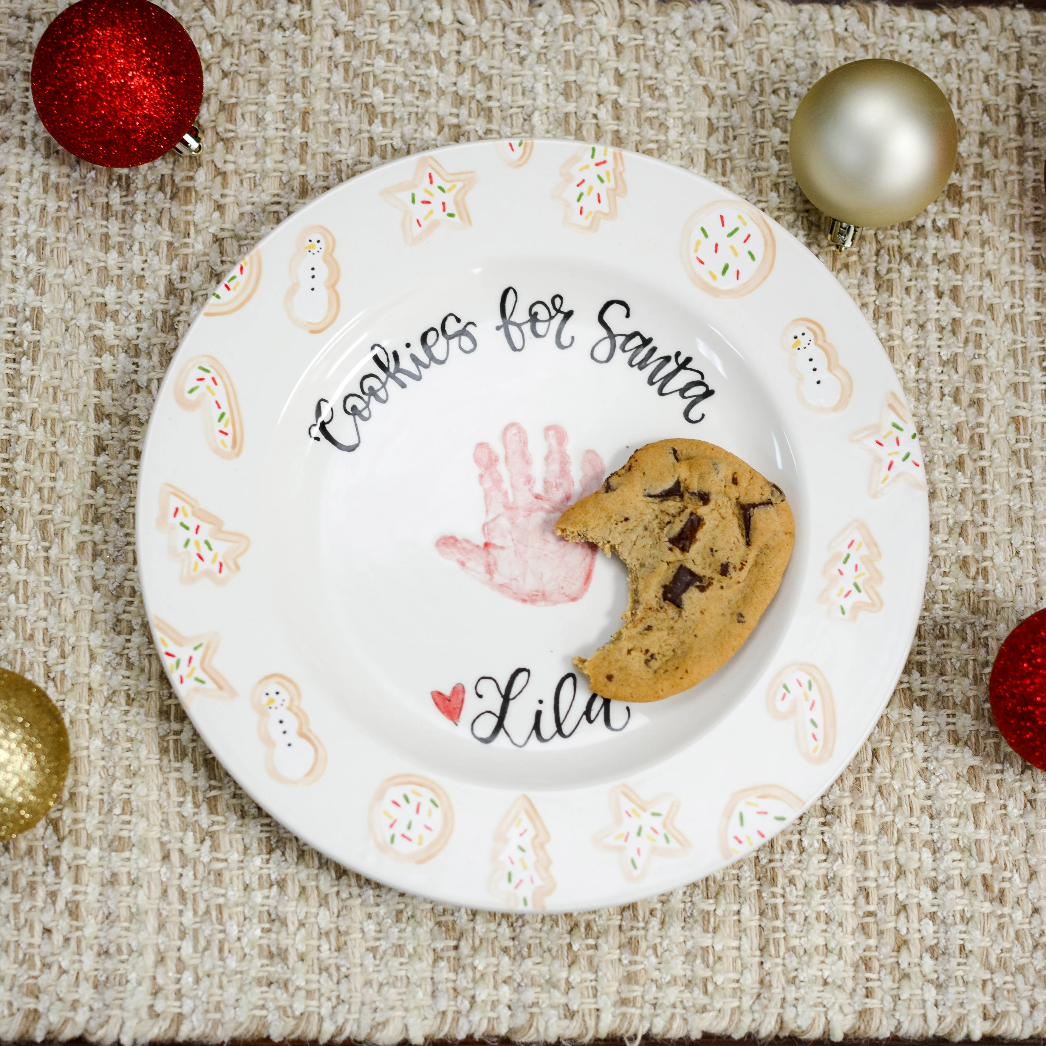 Sugar Cookie Cookie Plate