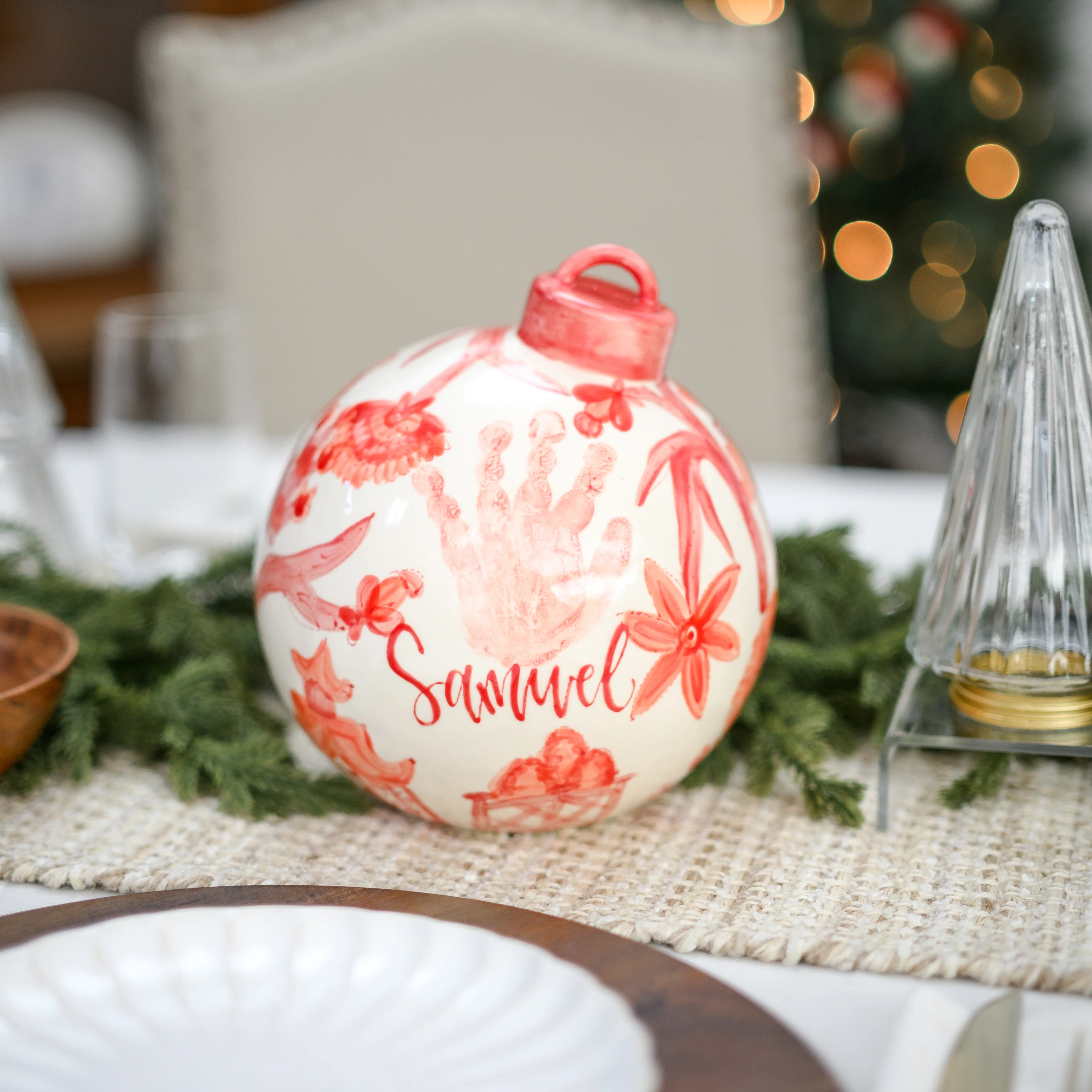 Classic Chinoiserie XL Ornament