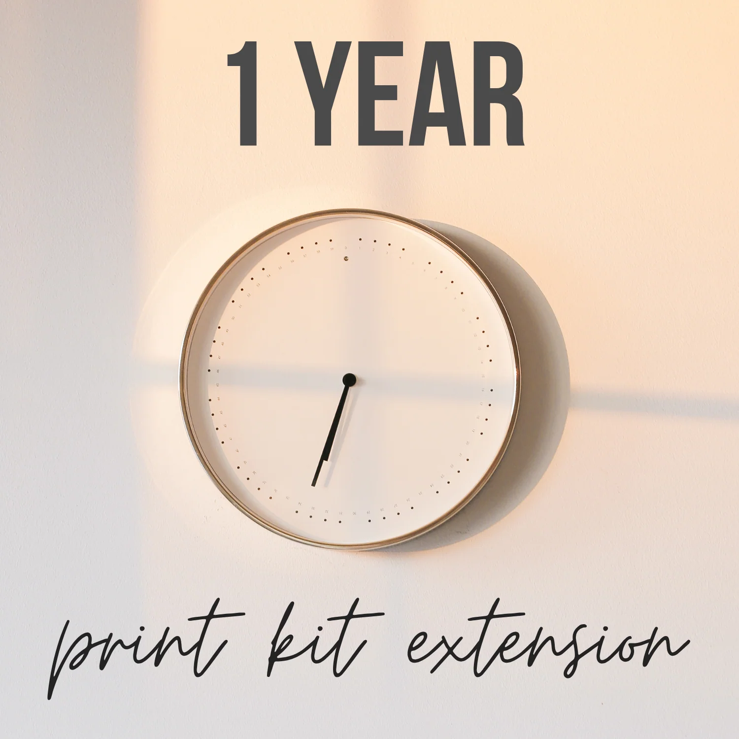 Print Kit - 1 year extension plan
